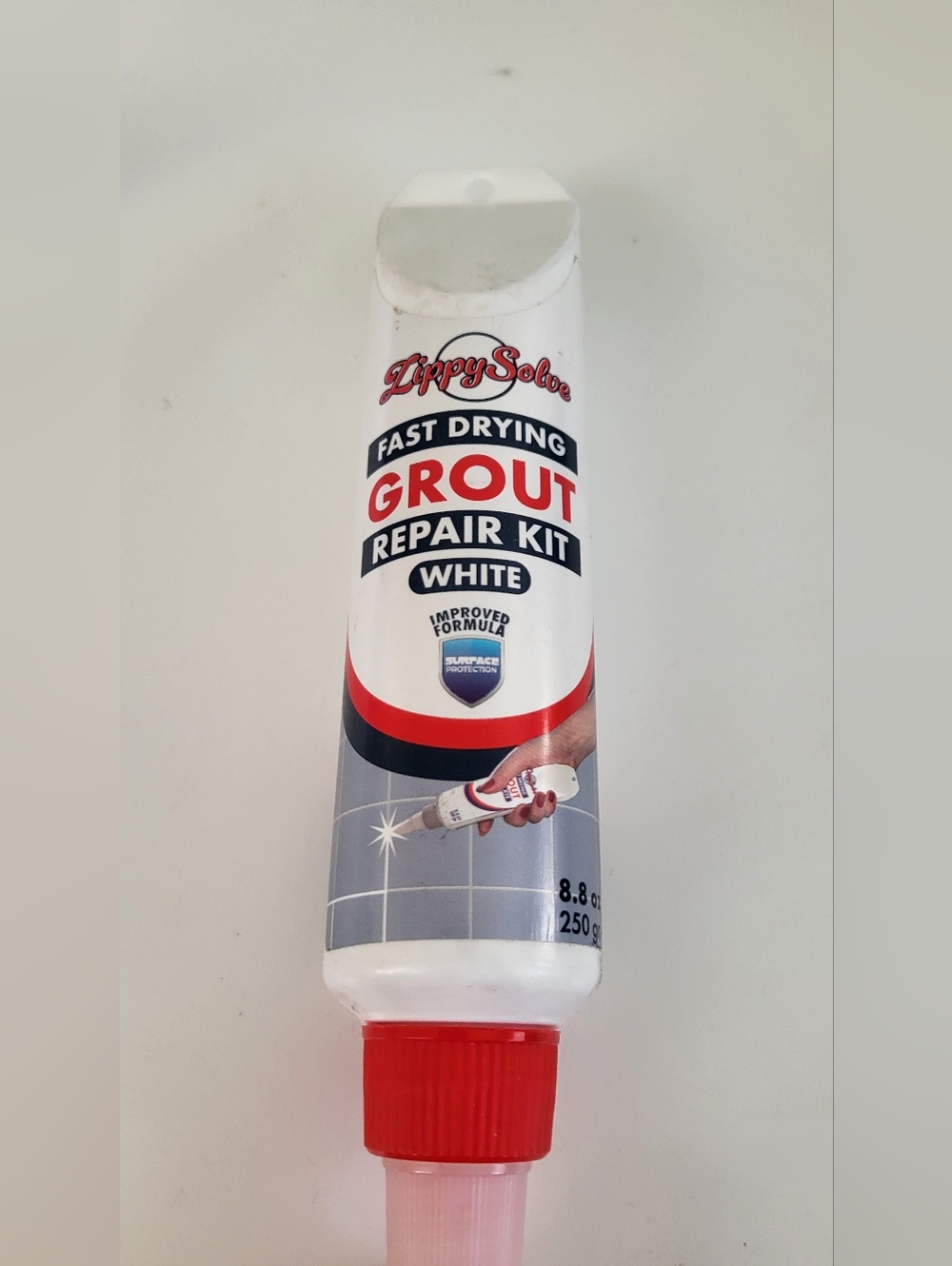 DippySolv Fast Drying Grout Repair Kit - White